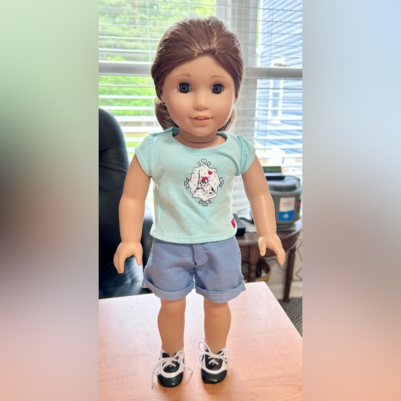 American Girl Other - American Girl doll with clothes 2017 Rebecca Rubin curly brown hair/hazel eyes